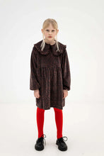 Laden Sie das Bild in den Galerie-Viewer, Fancy Sweat Kleid Chocolate Leopard