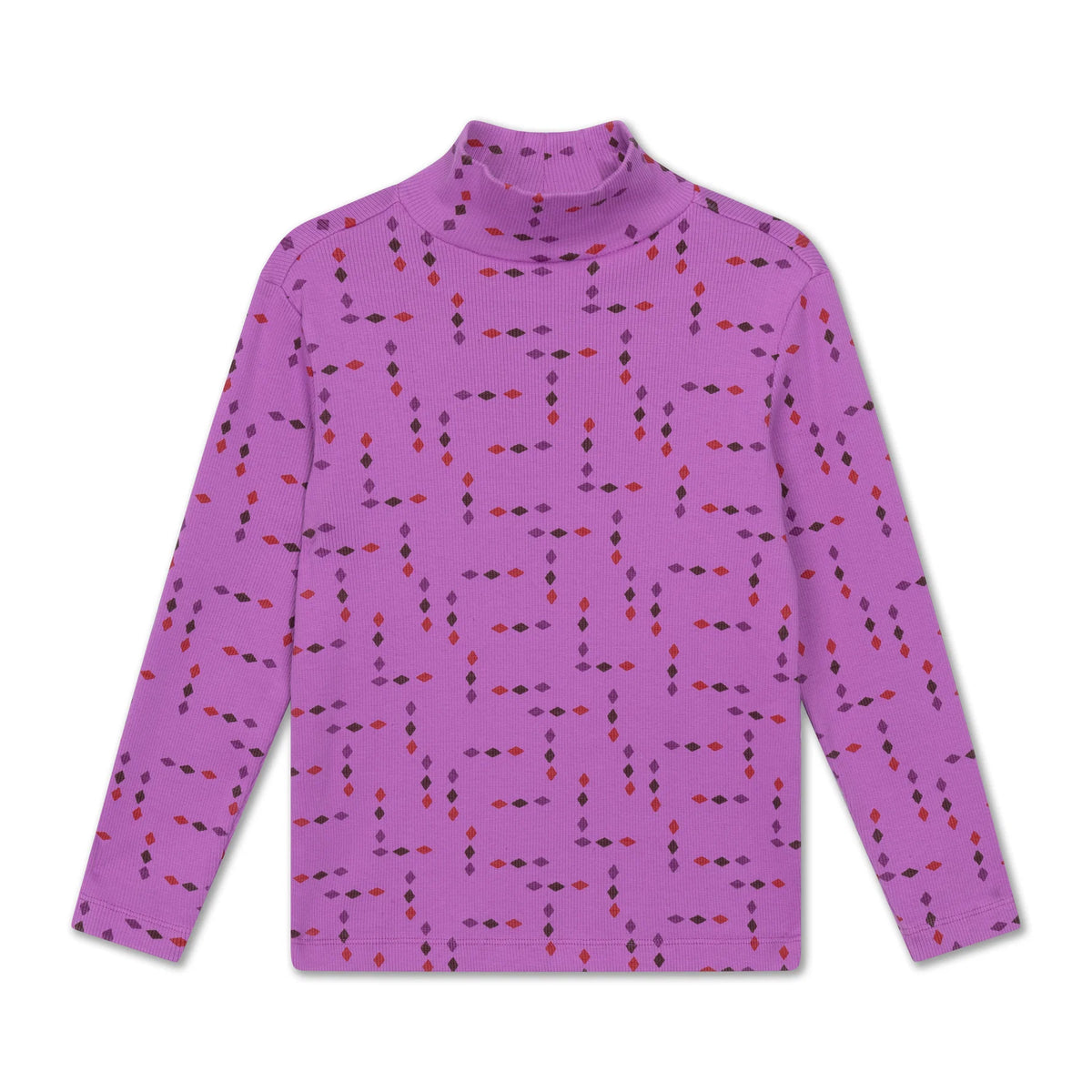 Rollkragenpullover pixel diamond