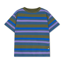 Laden Sie das Bild in den Galerie-Viewer, T-shirt Khaki Bloom Stripe