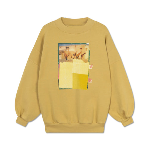 Sweatshirt Washed Golden