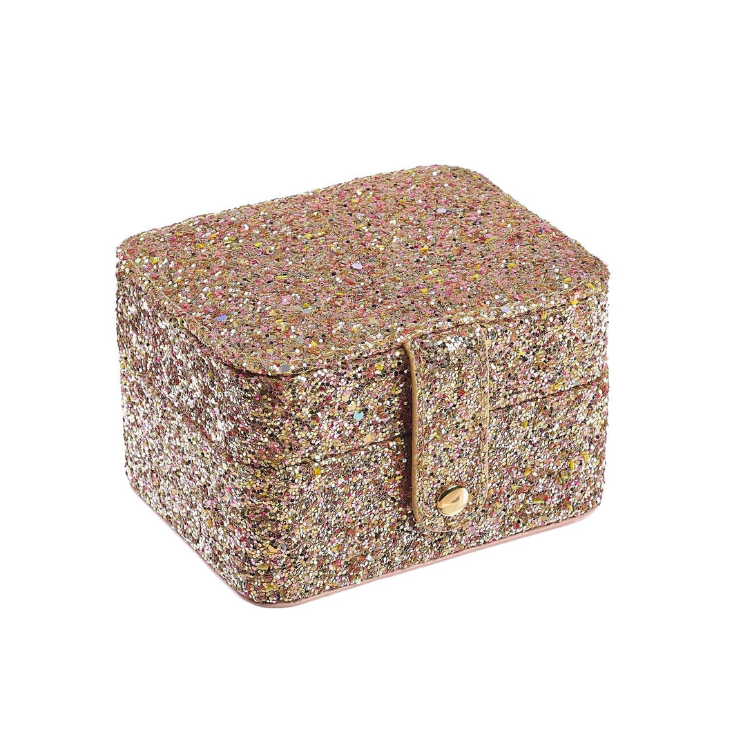 Confetti Glitter Gold Schmuckkästchen