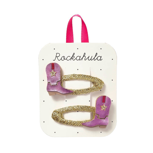 Dolly Disco Cowgirl Boots Haarspangen