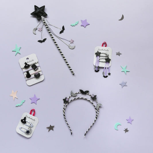 Spooky Star Streamer Haarspangen