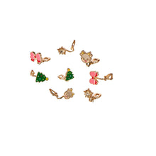 Laden Sie das Bild in den Galerie-Viewer, Jolly Christmas Clip On Ohrringe