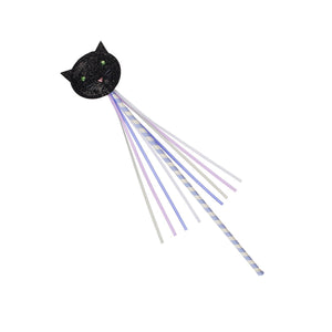 Stripy Black Cat Zauberstab