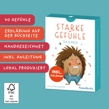 Laden Sie das Bild in den Galerie-Viewer, Gefühlskarten für Kinder "Starke Gefühle"