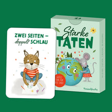 Laden Sie das Bild in den Galerie-Viewer, Umweltkarten für Kinder "Starke Taten"