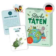 Laden Sie das Bild in den Galerie-Viewer, Umweltkarten für Kinder "Starke Taten"