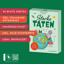 Laden Sie das Bild in den Galerie-Viewer, Umweltkarten für Kinder "Starke Taten"