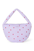 Laden Sie das Bild in den Galerie-Viewer, Lila Puffy Hearts Crossbody Bag