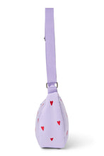Laden Sie das Bild in den Galerie-Viewer, Lila Puffy Hearts Adult Hipbag