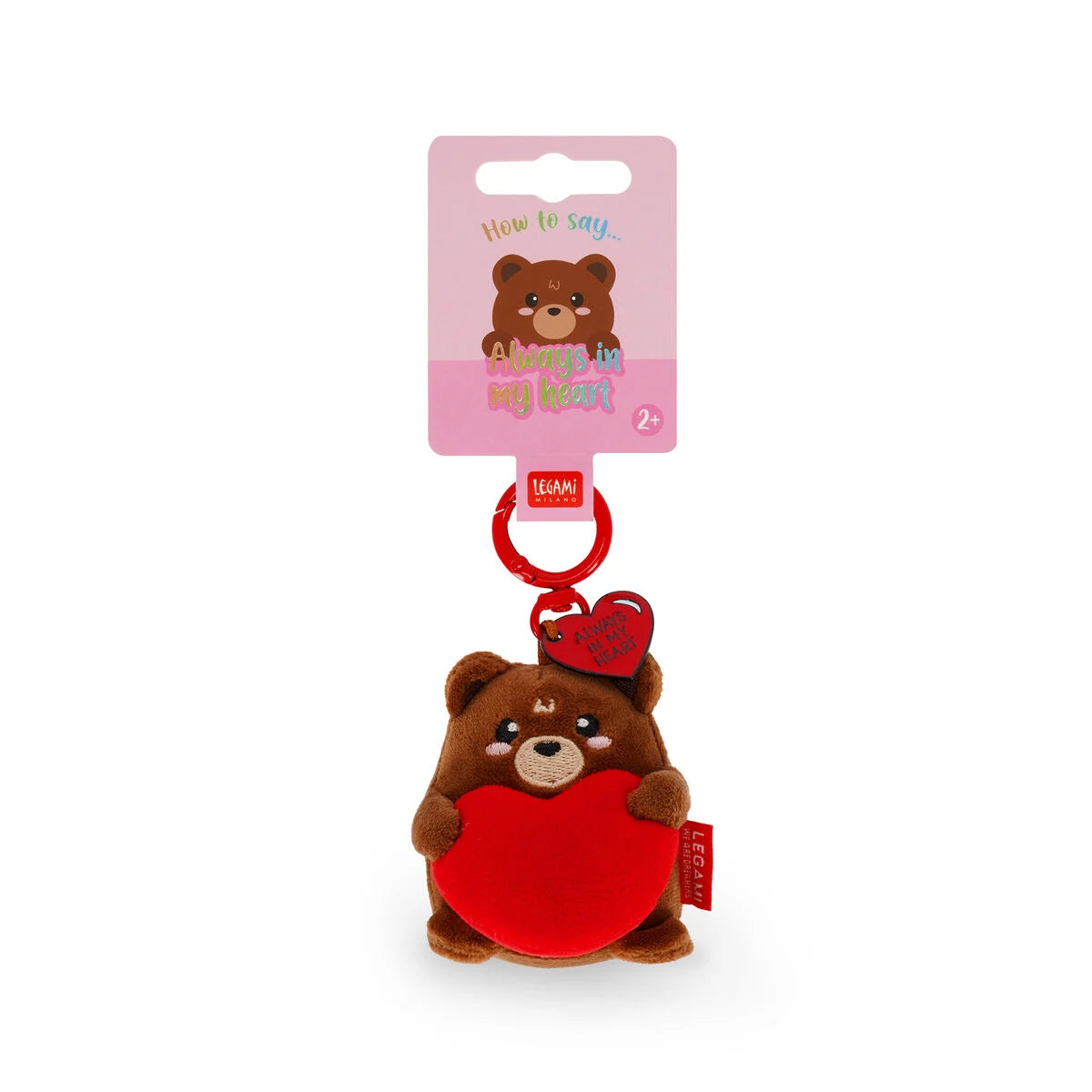 Plüsch-Schlüsselanhänger Super Soft Teddy Bär