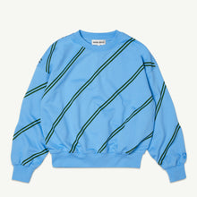 Laden Sie das Bild in den Galerie-Viewer, Bubble Sweatshirt Bonnie Blue Diagonal