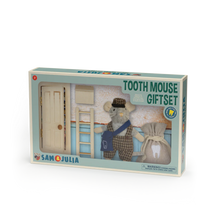 Laden Sie das Bild in den Galerie-Viewer, Kuscheltier Zahnmaus Set