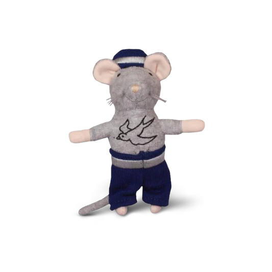 Kuscheltier Maus "Opa Seemann"