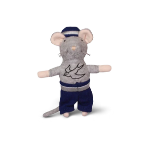 Kuscheltier Maus "Opa Seemann"