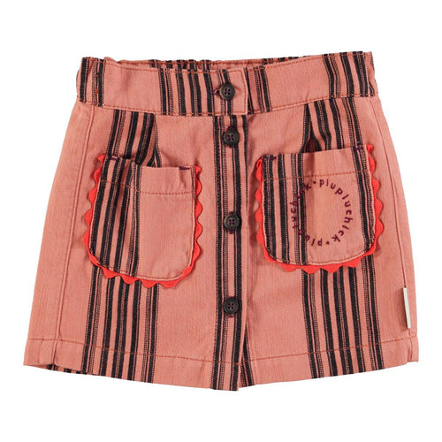 Rock Pink Black Stripes