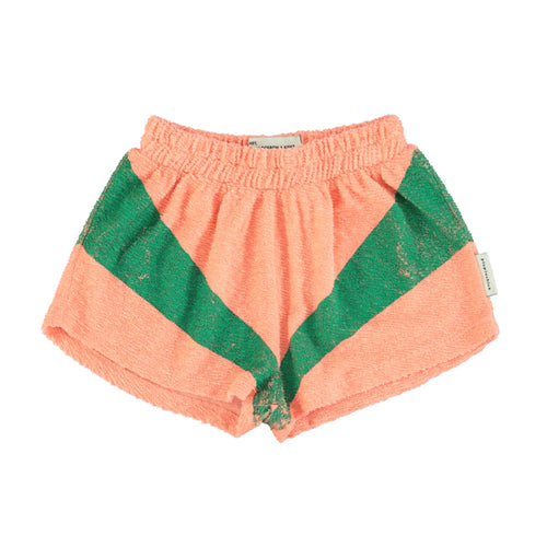 Shorts Coral & Green