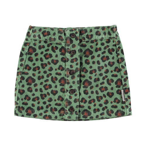 Rock Green Animal Print