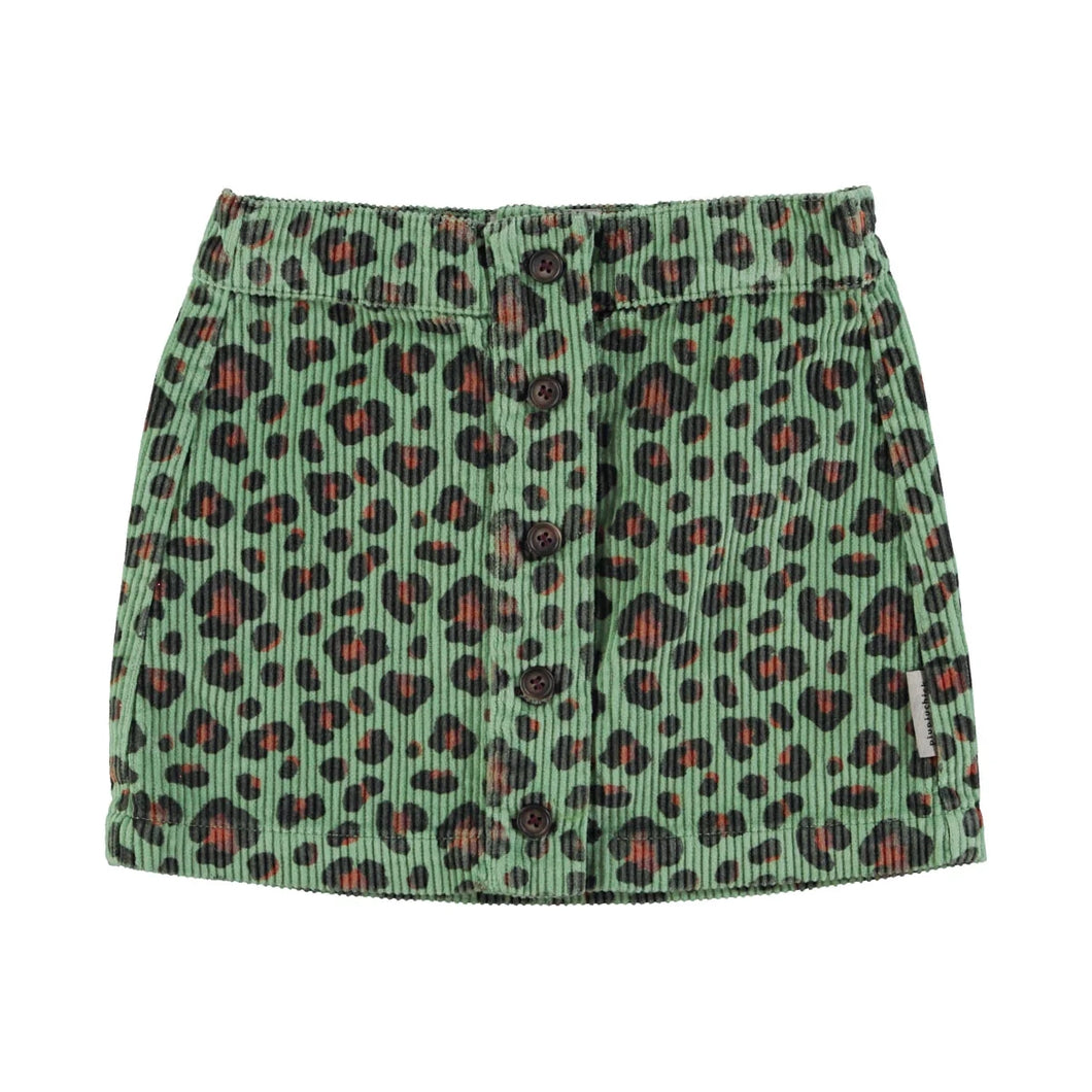 Rock Green Animal Print