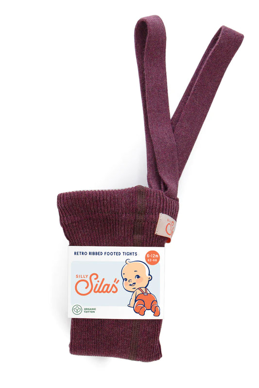 Strumpfhose mit Trägern und Fuß Fig Blend