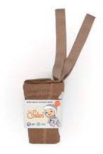 Laden Sie das Bild in den Galerie-Viewer, Wooly Strumpfhose mit Trägern ohne Fuß Cappuccino Brown