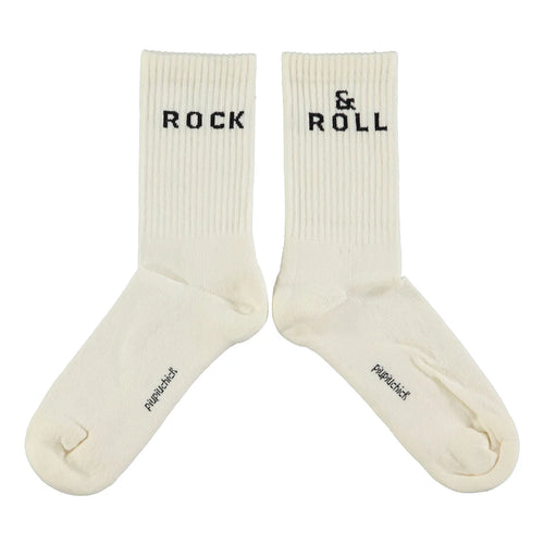 Socken Ecru Rock & Roll