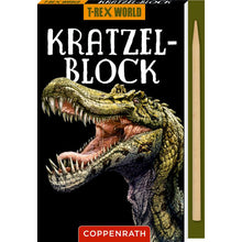 Laden Sie das Bild in den Galerie-Viewer, Kratzelbilder T-Rex World