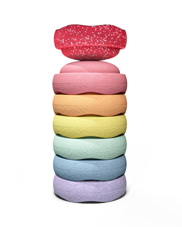 Stapelstein® Blush Special Original Mini rainbow pastel