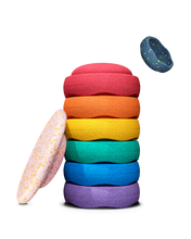 Laden Sie das Bild in den Galerie-Viewer, Stapelstein® Spring Special Rainbow Set classic