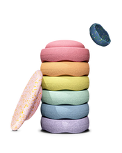 Laden Sie das Bild in den Galerie-Viewer, Stapelstein® Spring Special Rainbow Set pastel