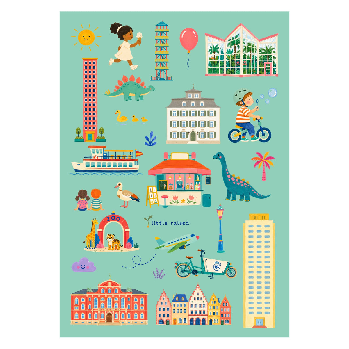 Frankfurt Sticker Set