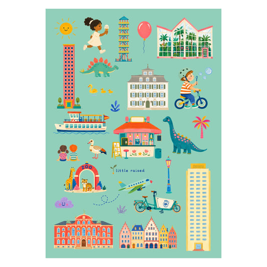 Frankfurt Sticker Set