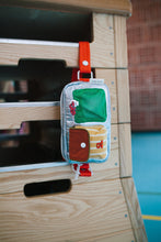 Laden Sie das Bild in den Galerie-Viewer, Bike &amp; Hip Bag Better Together Metallic Blue