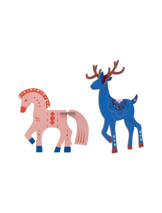 Northern Tales Ornament "The little Horse & Deer"