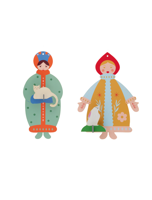 Northern Tales Ornament "The Winter Sisters"