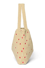Laden Sie das Bild in den Galerie-Viewer, Mombag Ecru Teddy Hearts