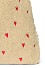Laden Sie das Bild in den Galerie-Viewer, Mombag Ecru Teddy Hearts