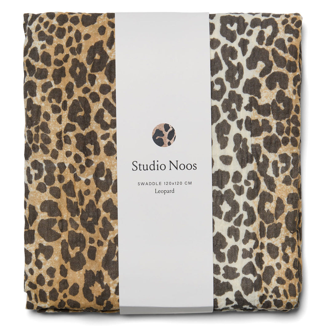 Leopard Swaddle Large