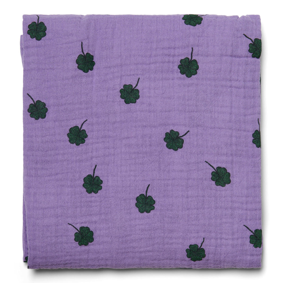Purple Clover Swaddle Large