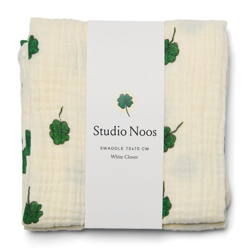 White Clover Swaddle Small