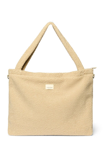 Ecru Teddy Wickeltasche