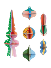 Laden Sie das Bild in den Galerie-Viewer, Polka Weihnachtsbaum Deko