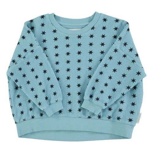 Sweatshirt Blue Black Stars