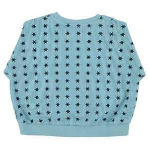 Sweatshirt Blue Black Stars