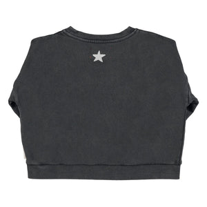 Sweatshirt Faded Black Jimi Hendrix