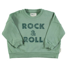 Laden Sie das Bild in den Galerie-Viewer, Sweatshirt Green Rock &amp; Roll