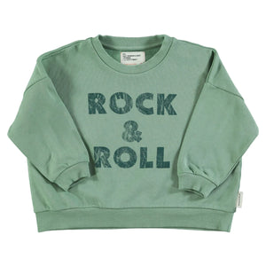 Sweatshirt Green Rock & Roll