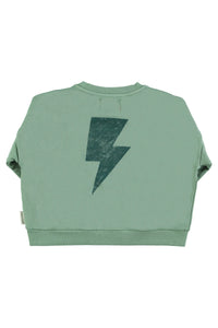 Sweatshirt Green Rock & Roll