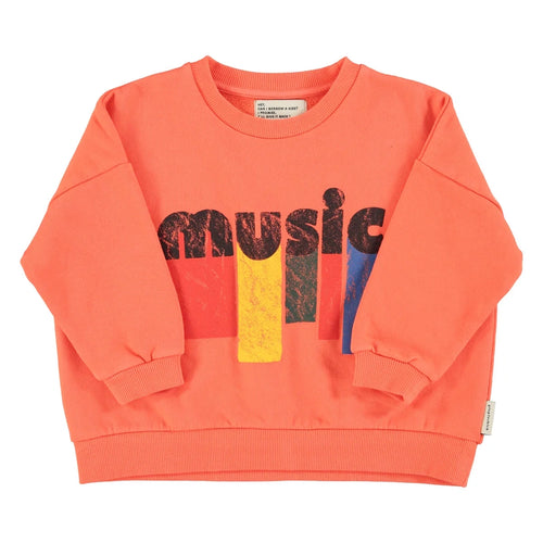 Sweatshirt Orange Music